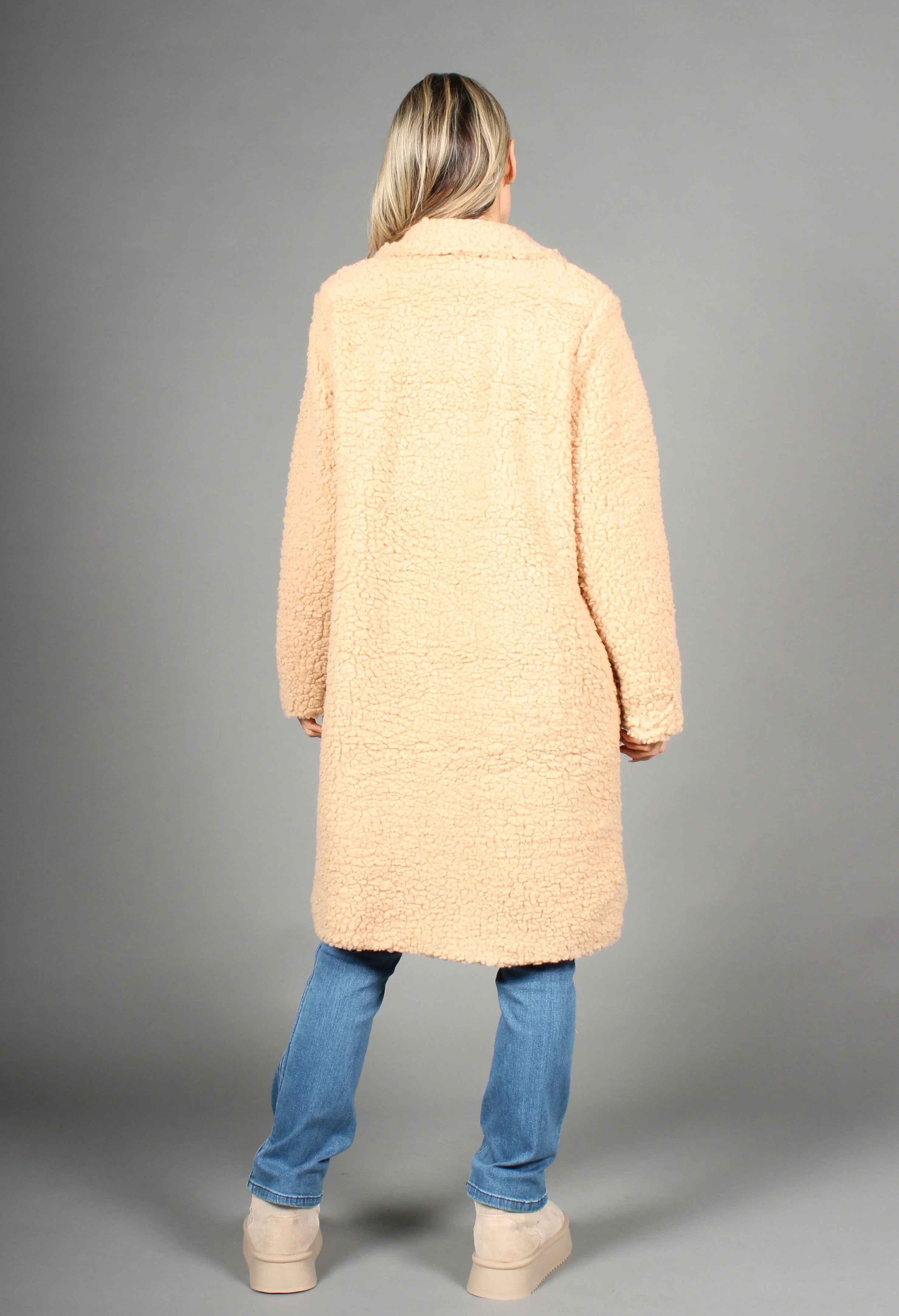 Longline Teddy Coat