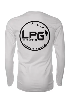 LPG Apparel Co. Hawaii North Shore Surf UPF 50  Rashguard Performance Shirt