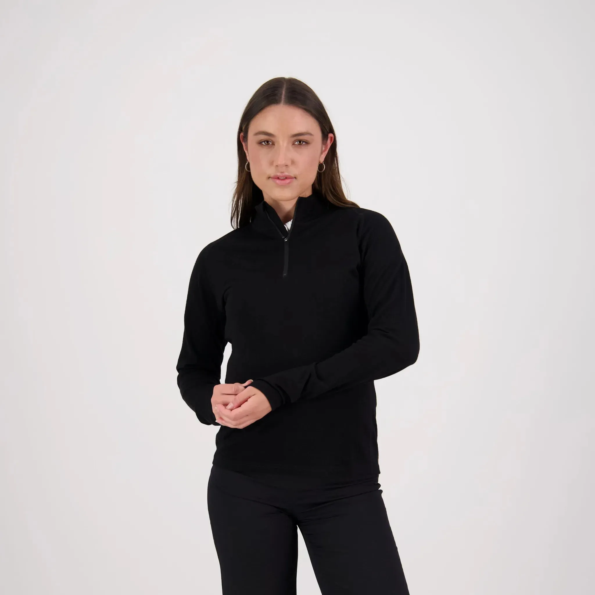 M902 Cloke Alpine Merino 1/2 Zip – Womens