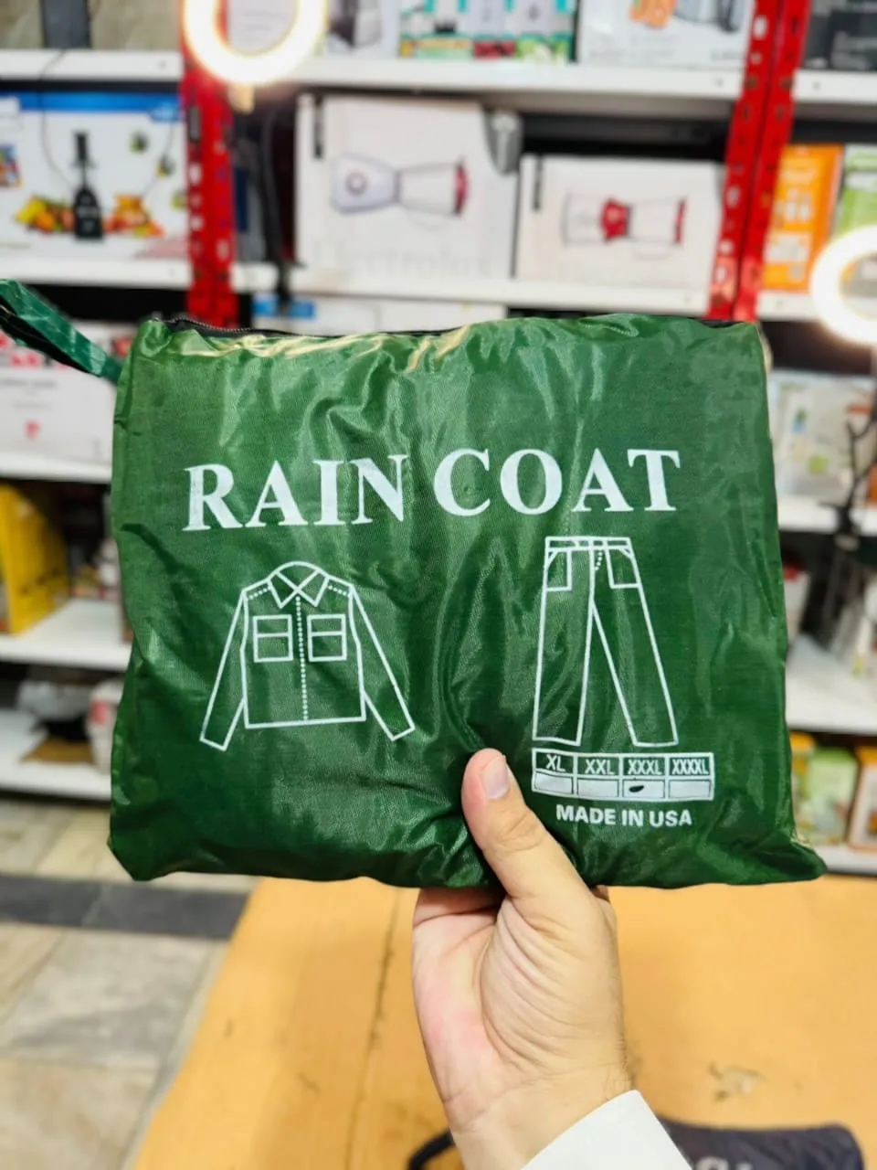 Made in USA Rain Coat