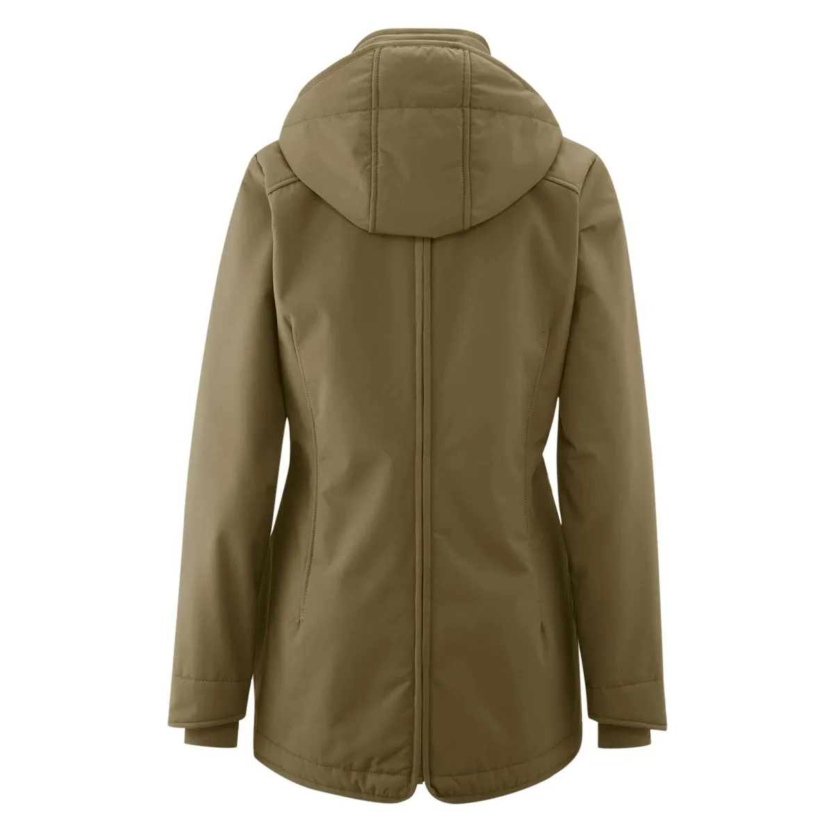 Mamalila Cosy Allrounder Softshell Maternity and Babywearing Jacket - Khaki