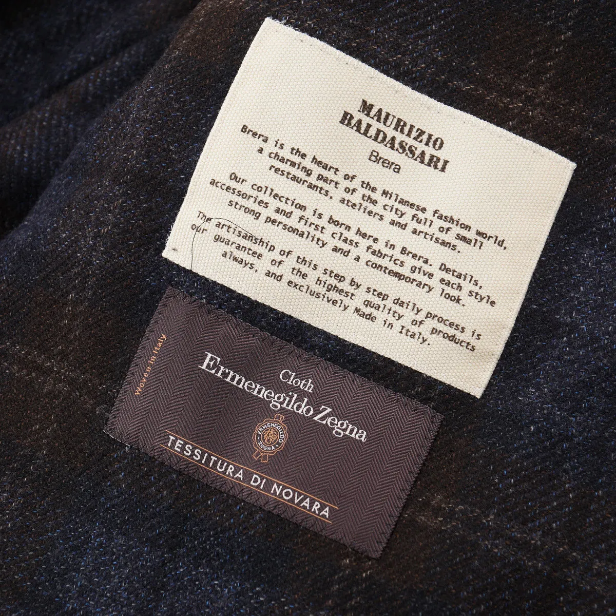 Maurizio Baldassari Wool-Blend 'Soft Jacket'