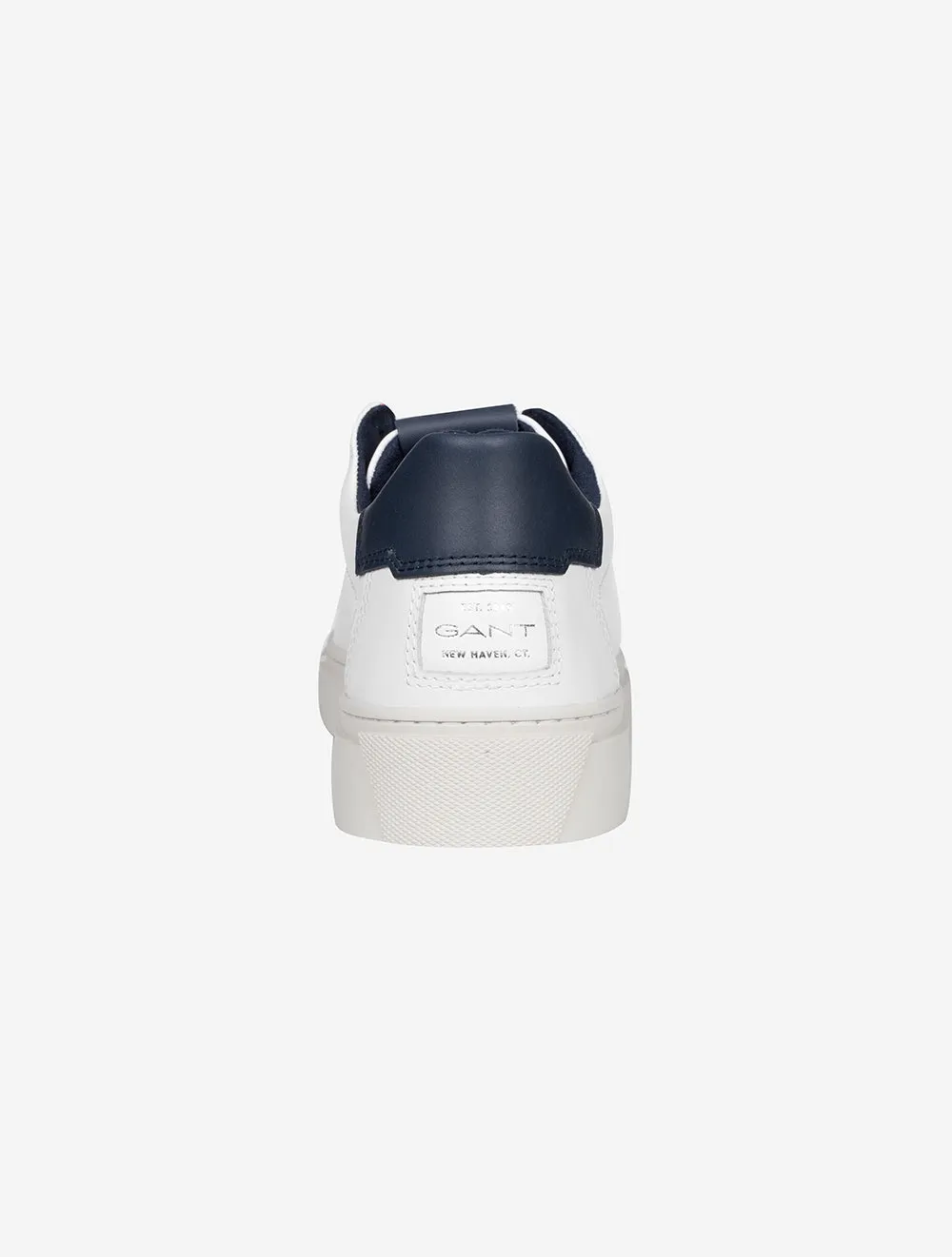 Mc Julien Leather Sneaker White Marine