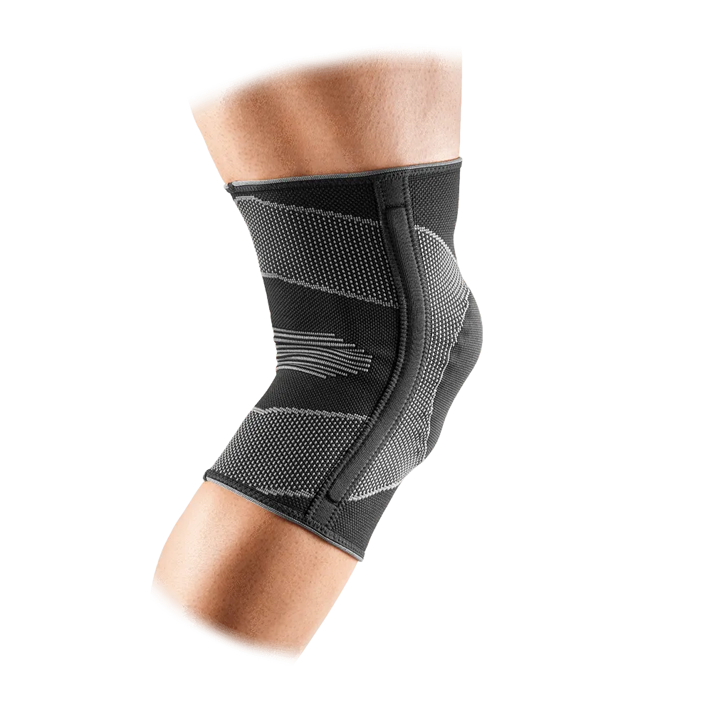 McDavid Knee Sleeve/4-Way Elastic w/Gel Buttress And Stays - MD5116