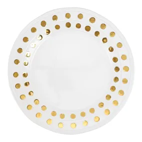 Medici Gold Large Round Platter