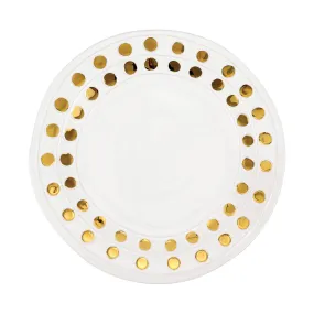 Medici Gold Medium Round Platter