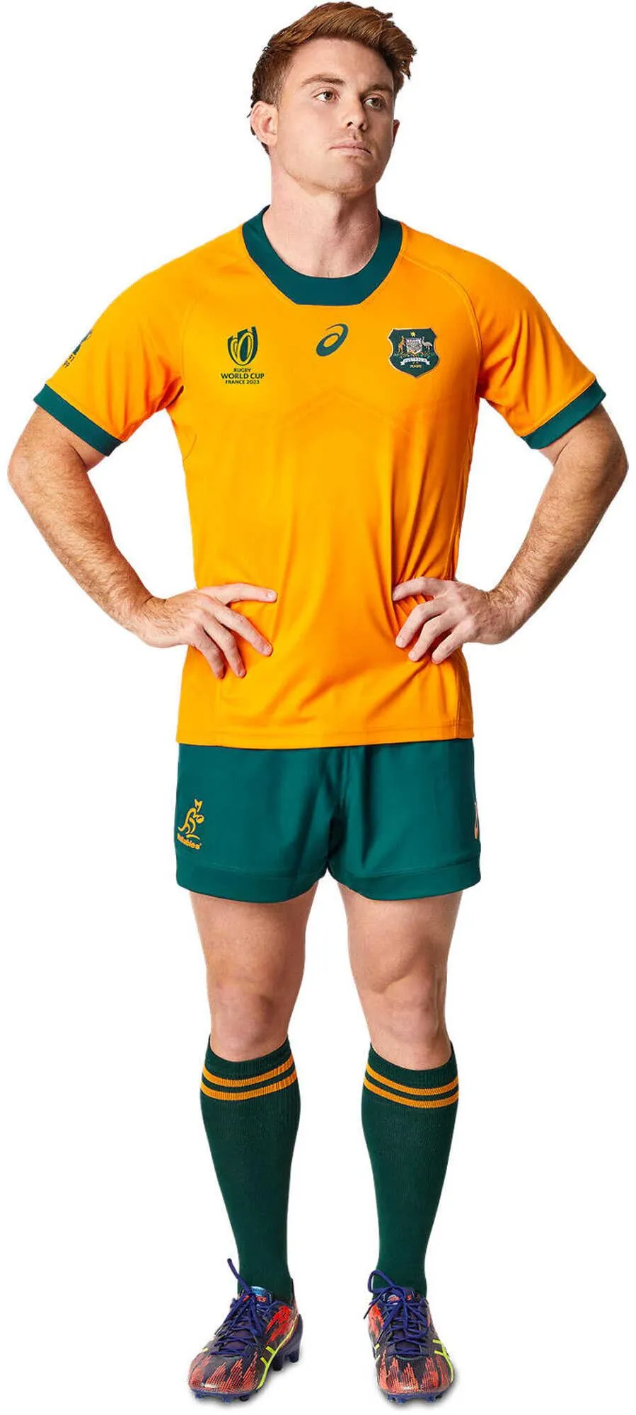 Men's Rugby World Cup Wallabies 2023 Replica Home Jersey