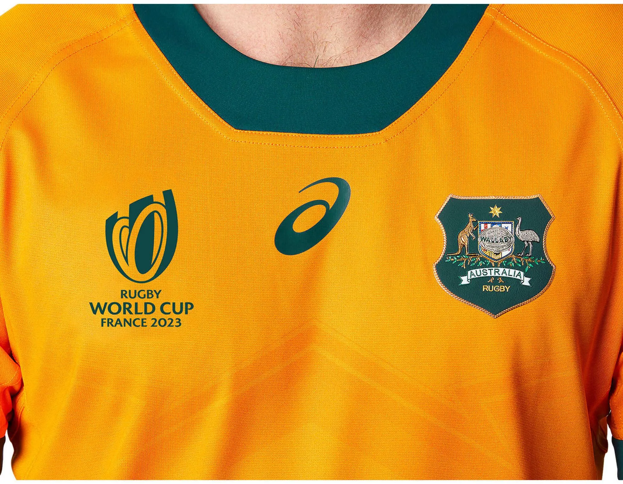 Men's Rugby World Cup Wallabies 2023 Replica Home Jersey