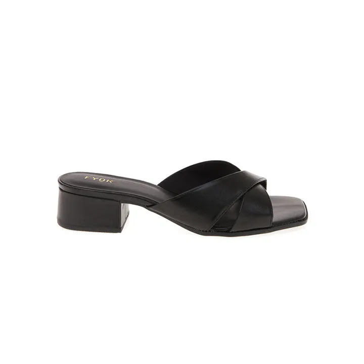 Metallic Cross Strap Sandal BDV 088