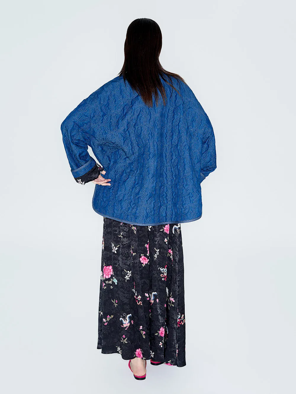 MUKZIN Linglong "Shaking plum shadows" Improved Cotton Coat