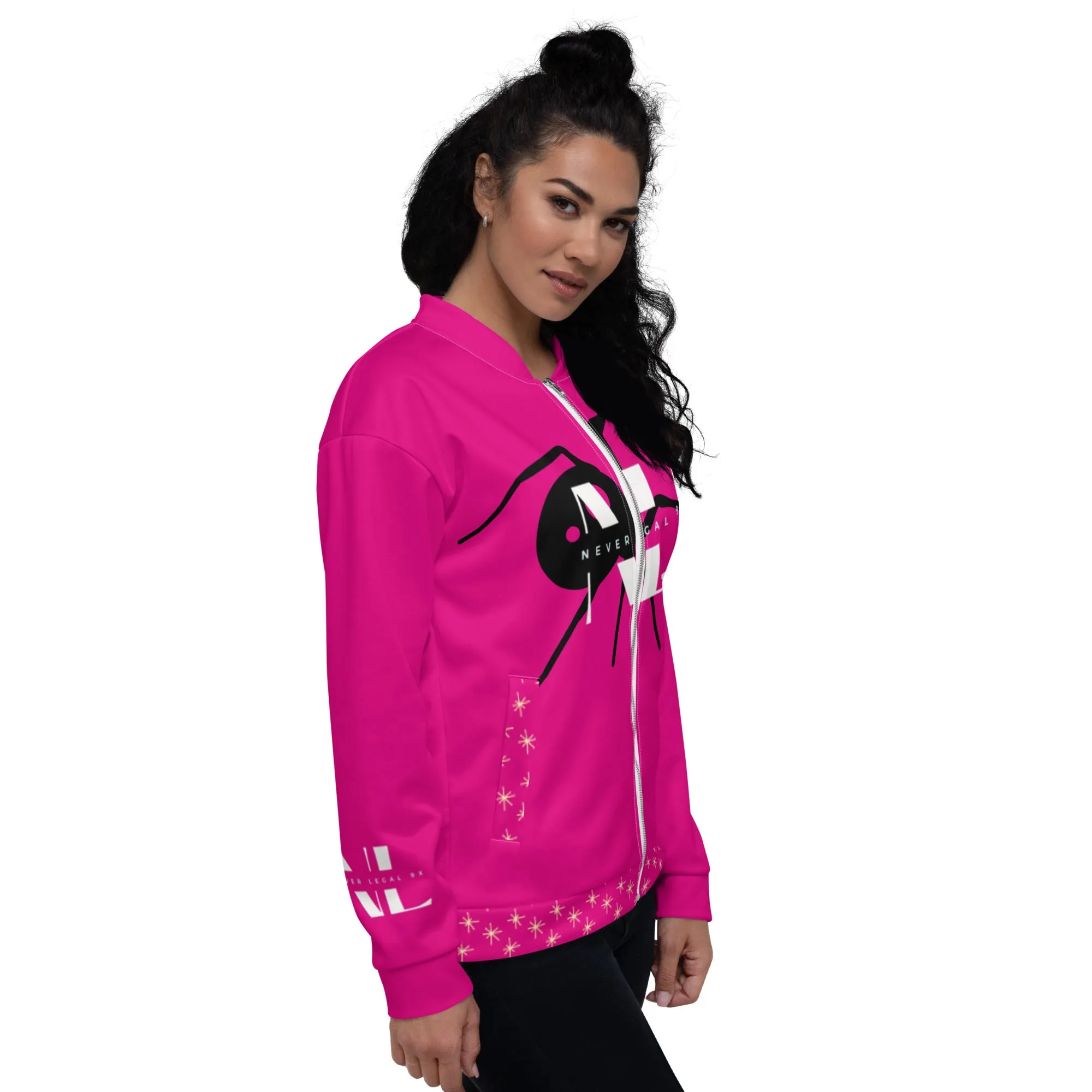 NEVER LEGAL 9X-Unisex Bomber Jacket