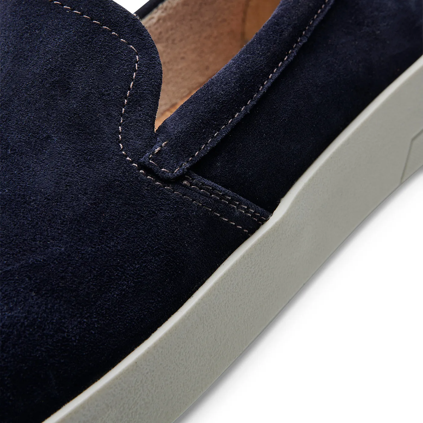 Noah slip-on suede - NAVY