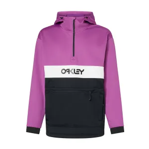 Oakley 2024 TNP Nosegrab Softshell Hoodie - Blackout/Ultra Purple