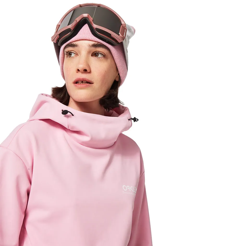 Oakley 2024 Womens Park RC Softshell Hoodie - Pink Flower