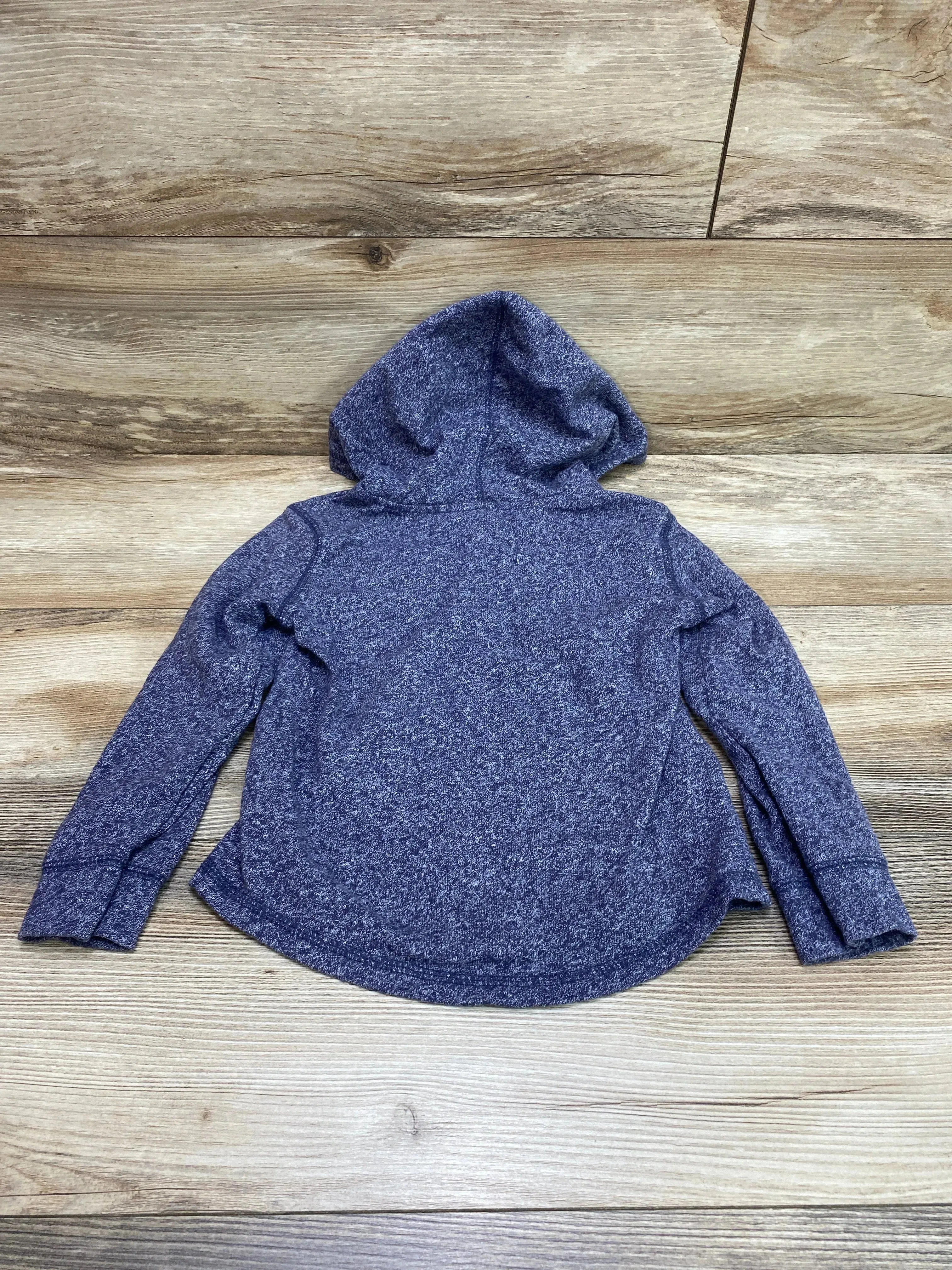 Old Navy Hooded Henley Shirt Blue sz 5T