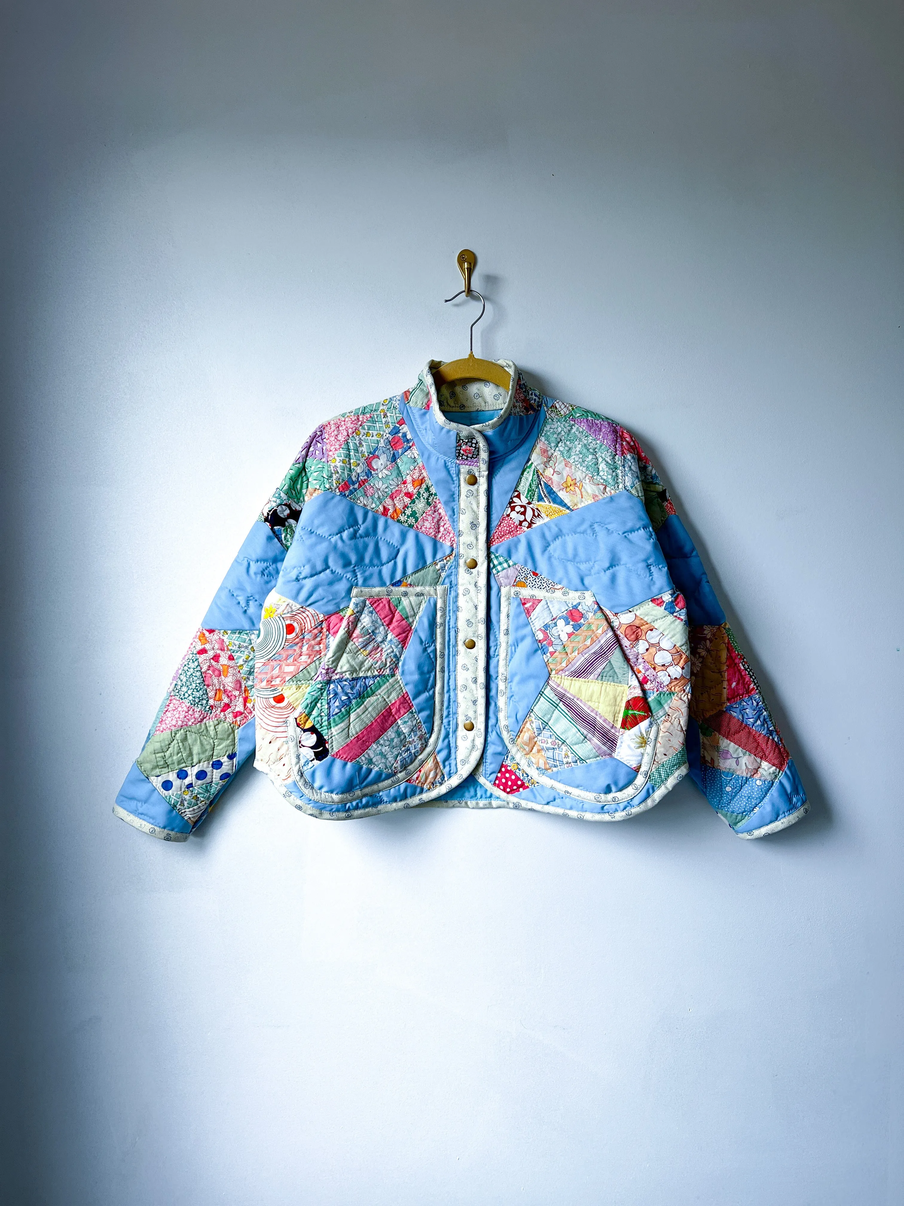 One-of-a-Kind: Rocky Road to Kansas Flora Jacket (S)