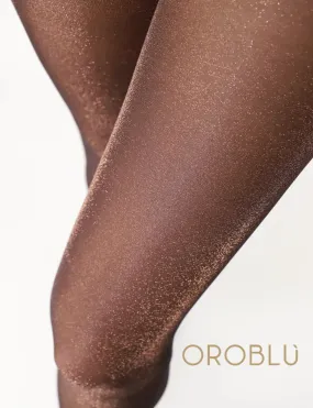 Oroblu Classy Diamonds Tight Bronze