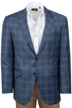 Pinto Ranch Blue Plaid Sport Coat