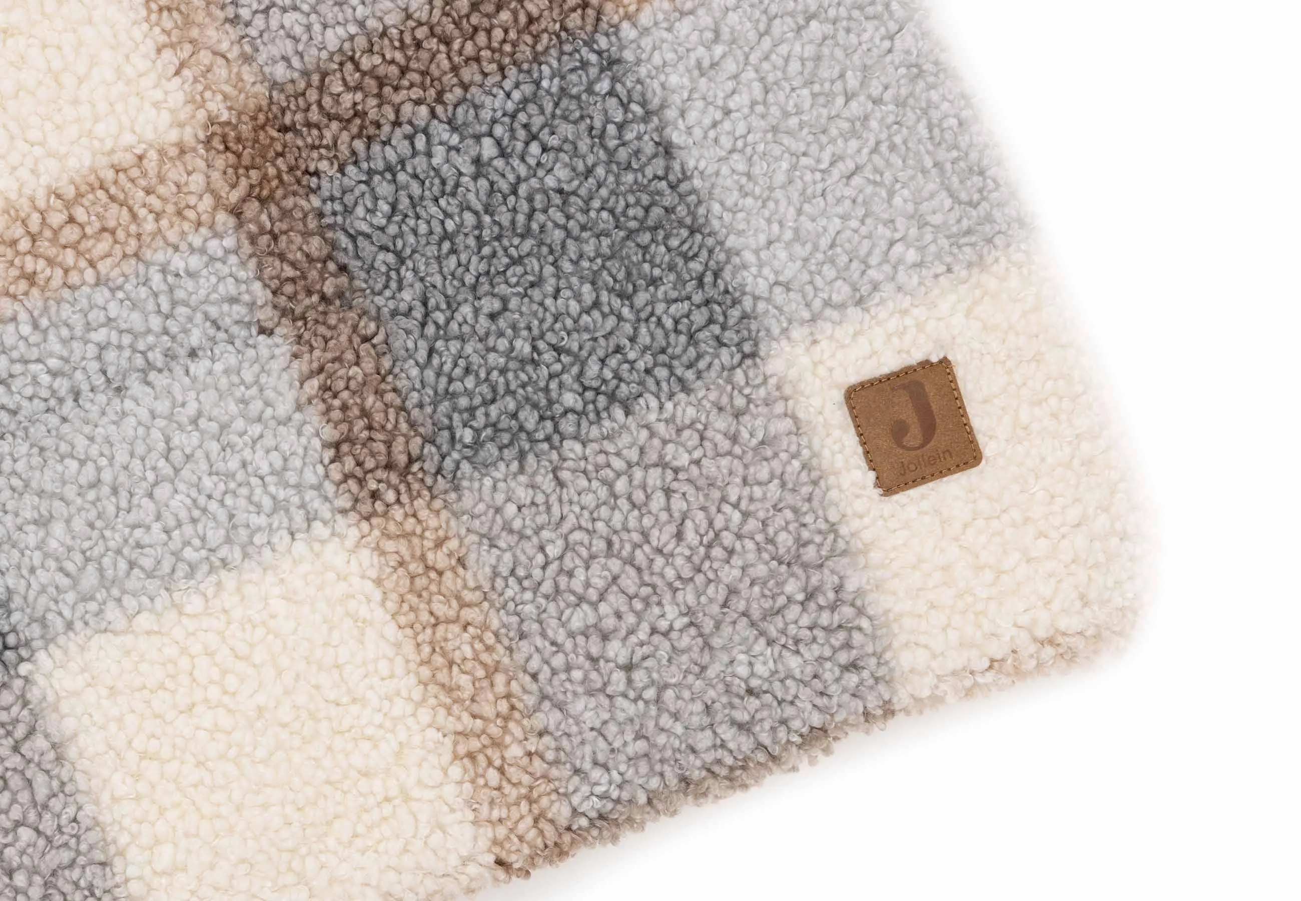 Playpen Mat 100x100cm Check - Boucle