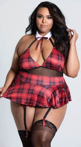 Plus Size Hands On Learning Lingerie Costume