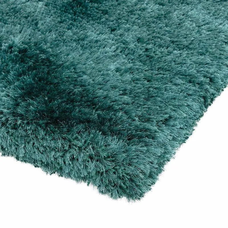 Plush Petrol Rug - Multiple Sizes