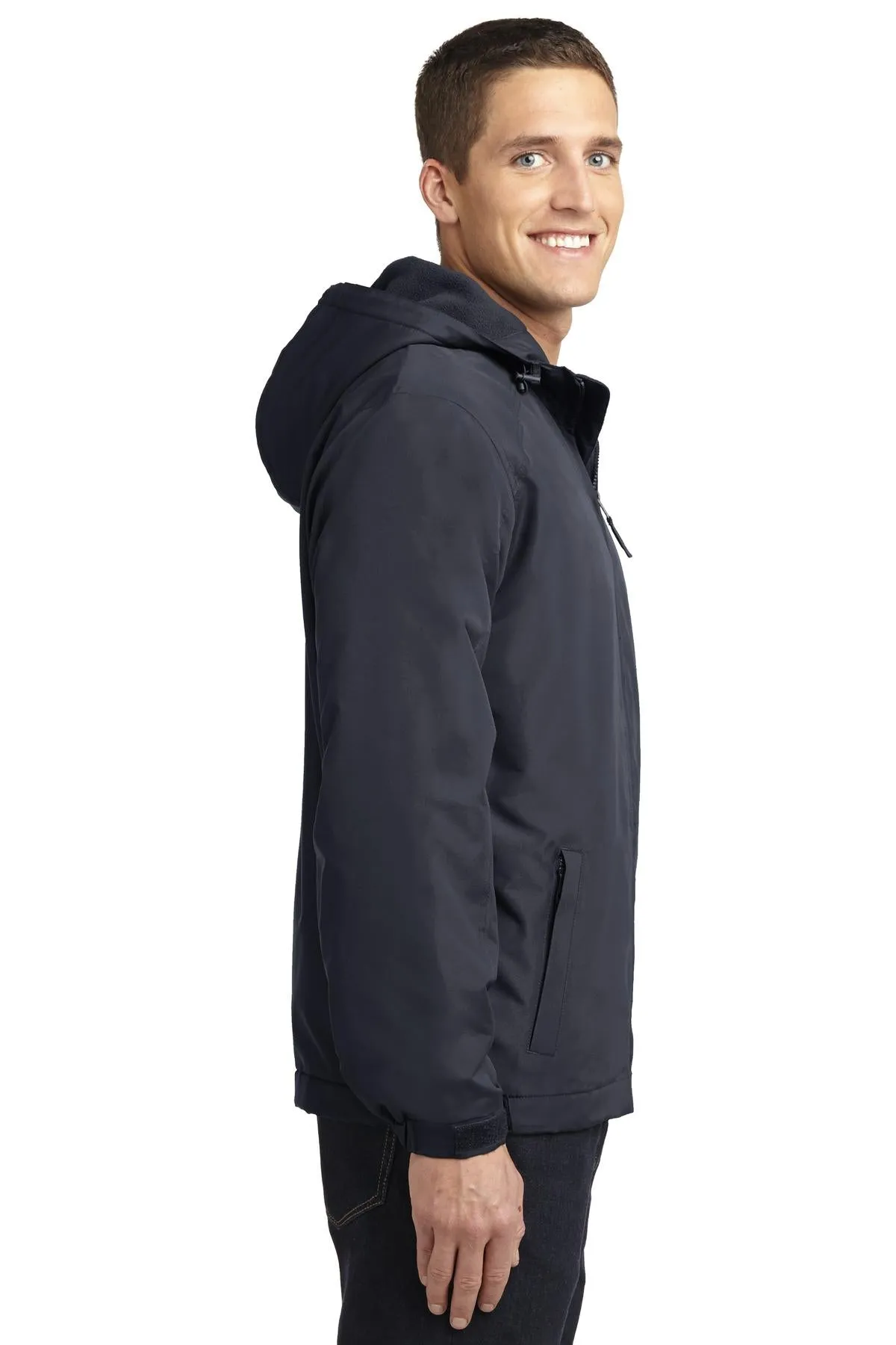 Port Authority® Hooded Charger Jacket. J327