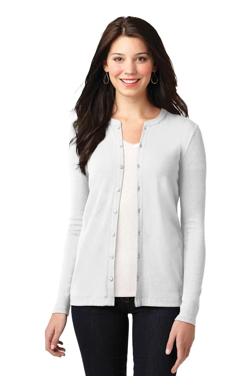 Port Authority ®  Ladies Concept Stretch Button-Front Cardigan. LM1008