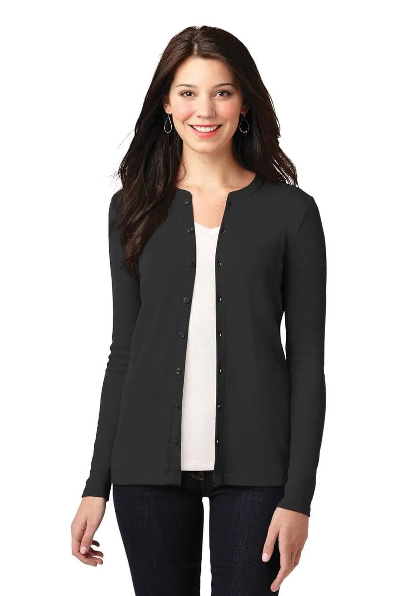 Port Authority ®  Ladies Concept Stretch Button-Front Cardigan. LM1008