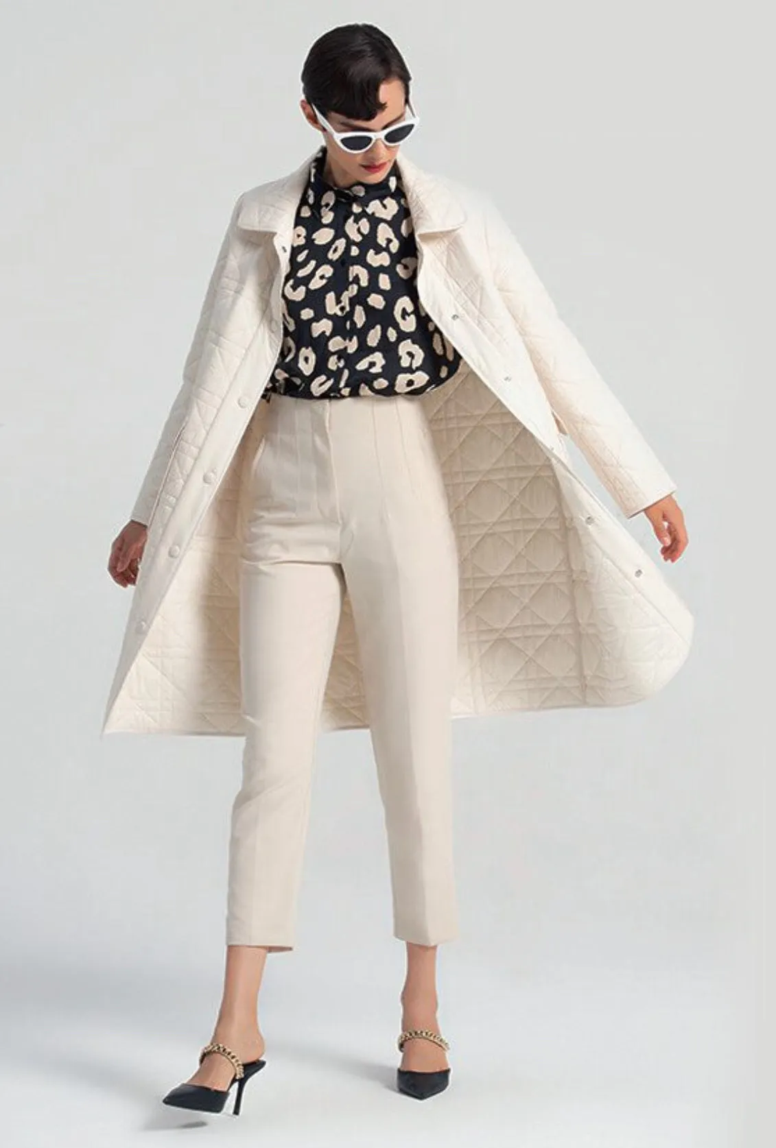 Premium Diamond Quilted Coat