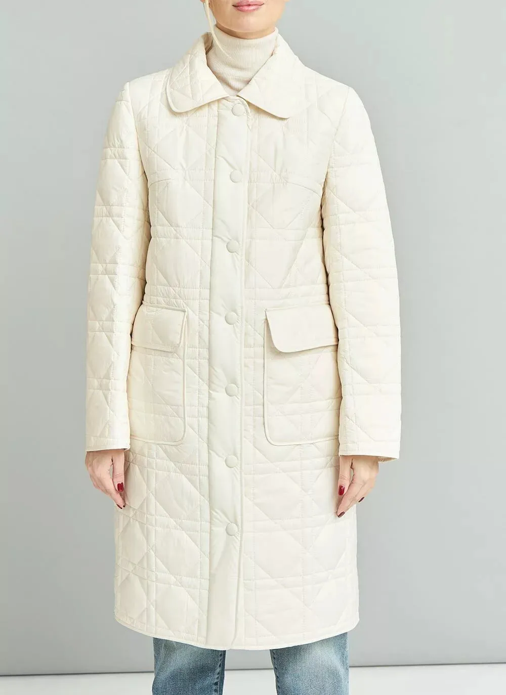 Premium Diamond Quilted Coat