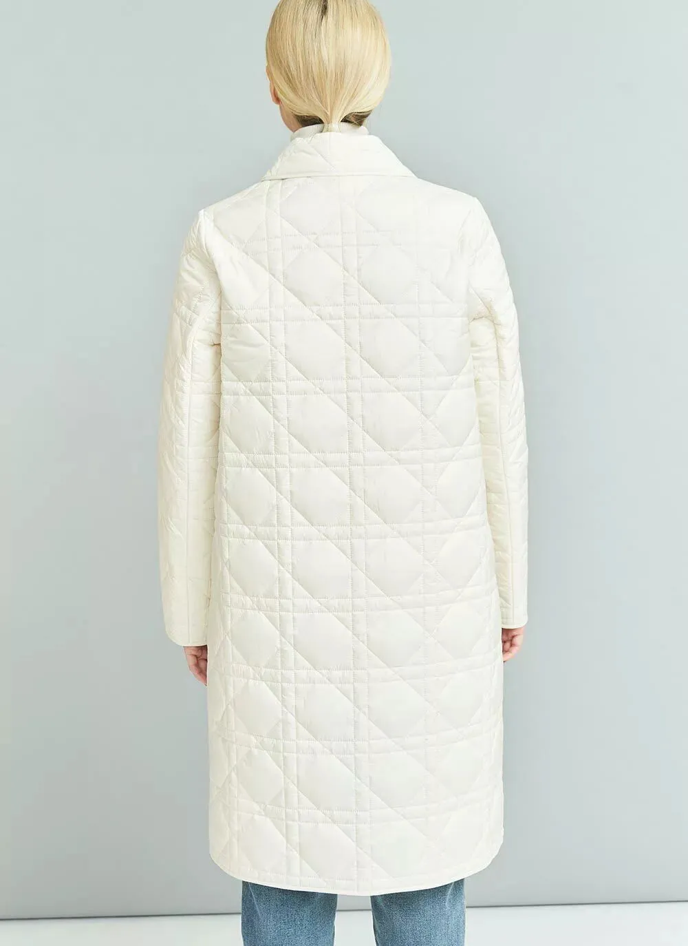 Premium Diamond Quilted Coat