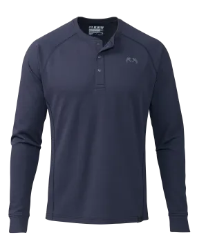 PRO Merino 200 Henley | Steel Blue