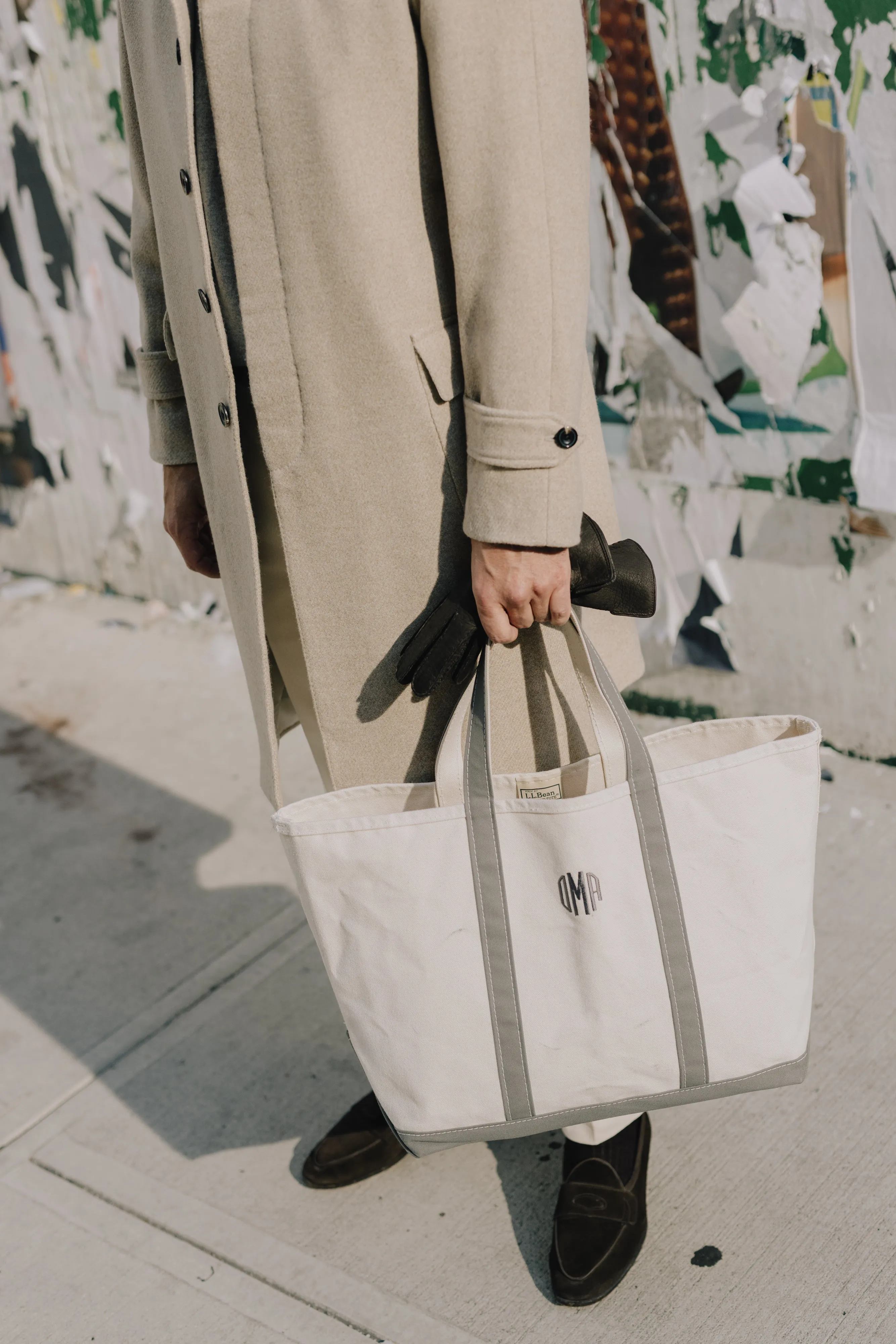 Raglan in Cream Twill Wool