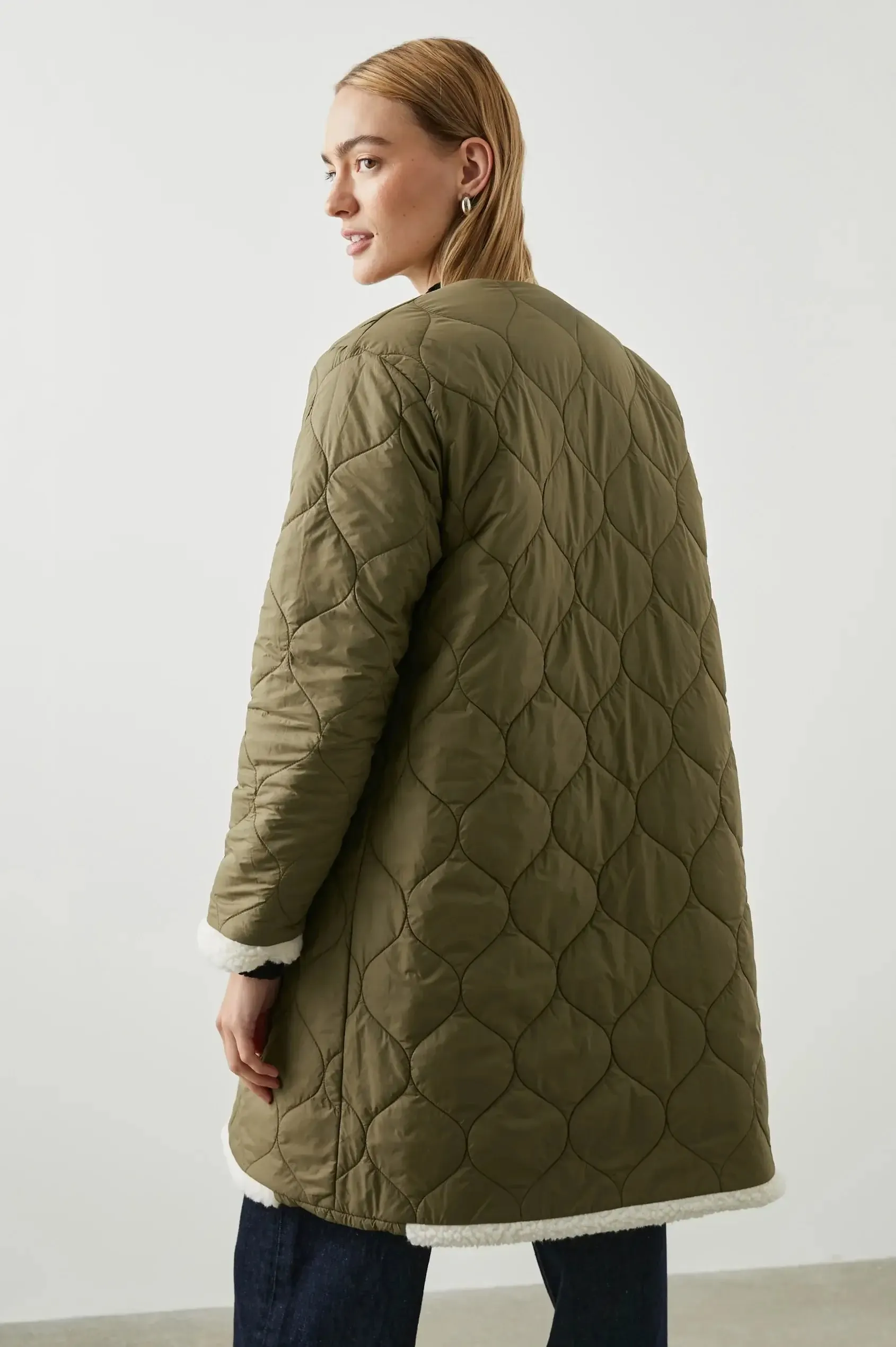 Rails - Granger Jacket in Olive Mix