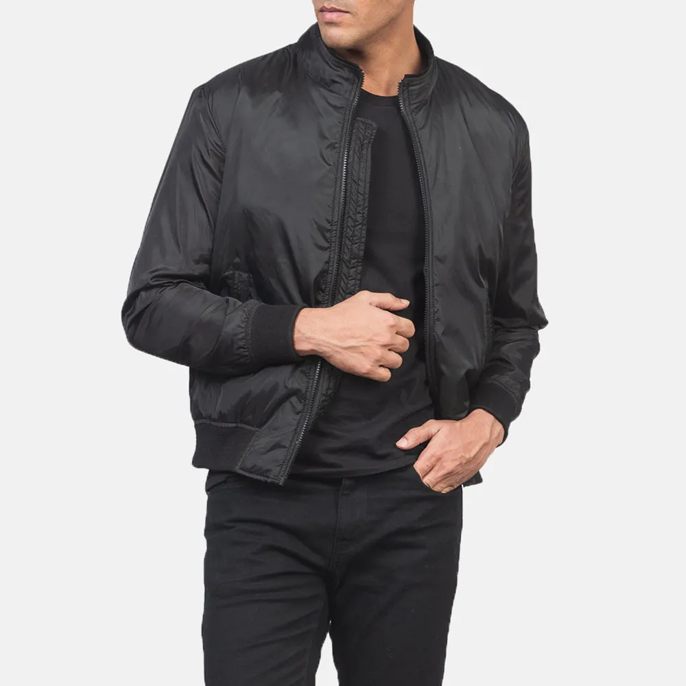 Ramon Black Bomber Jacket