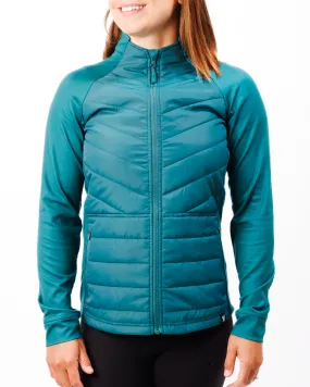 Range Women's Puffer Jacket - Evergreen