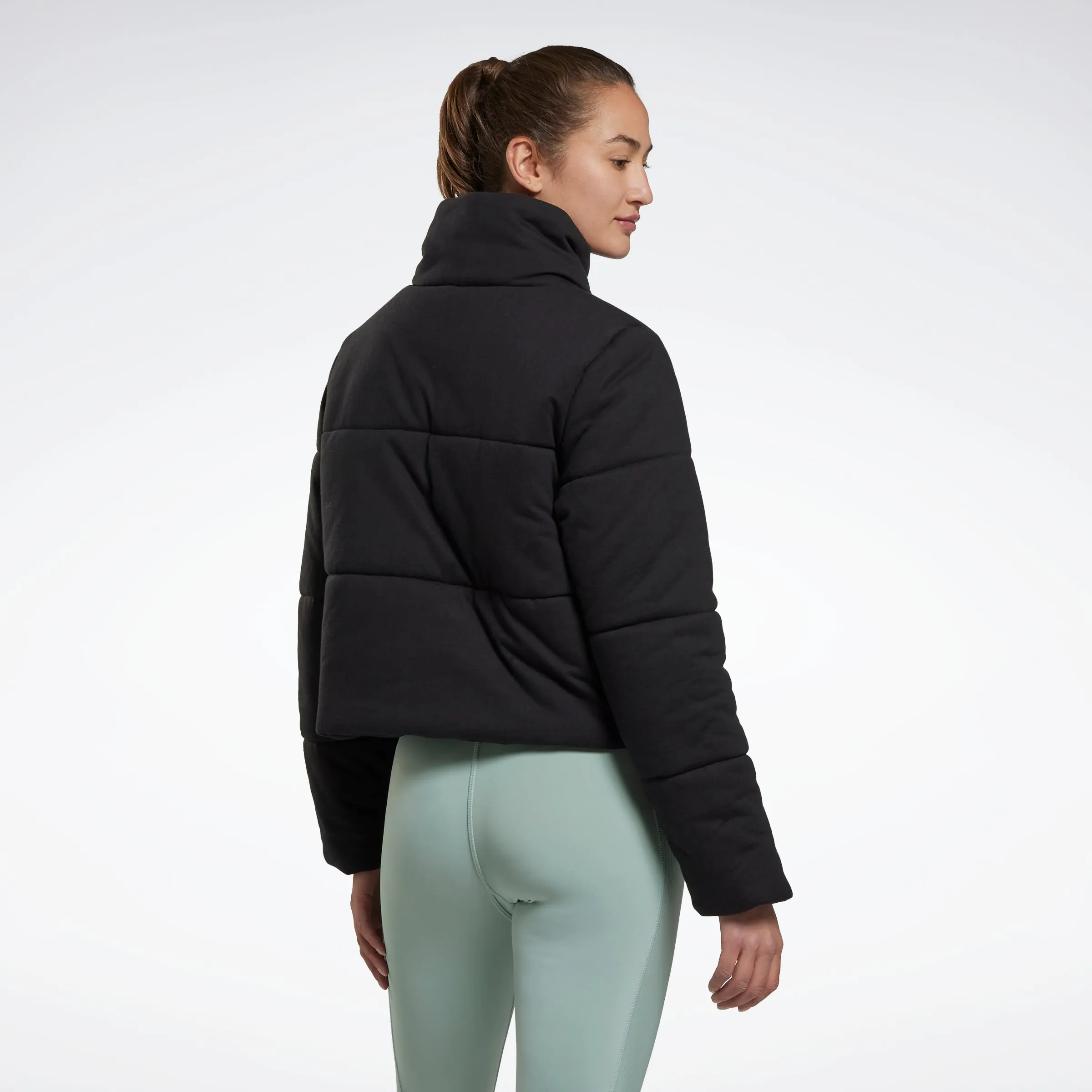 Reebok Apparel Women Studio Puffer Jacket Black