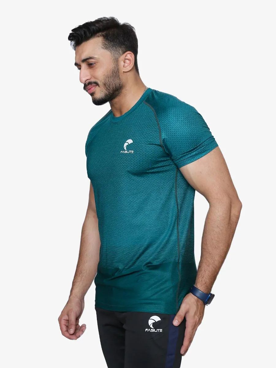 Roadster - T-Shirt - 1817 - Green / Sea Green