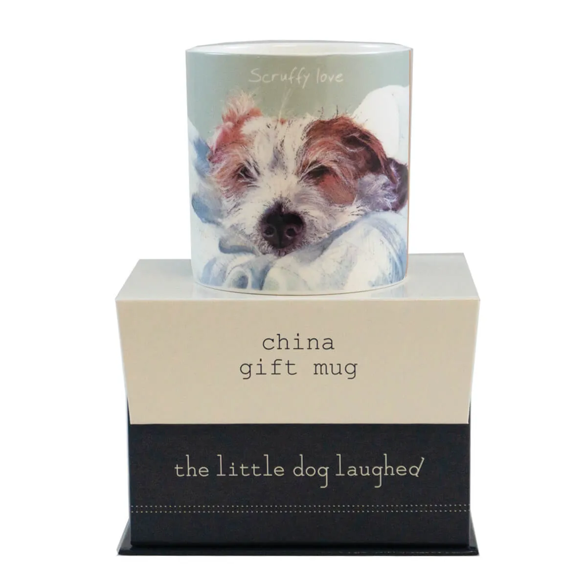 Rough Coat Jack Russell China Mug