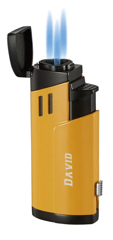 Shavano Triple Torch Cigar Lighter - Yellow