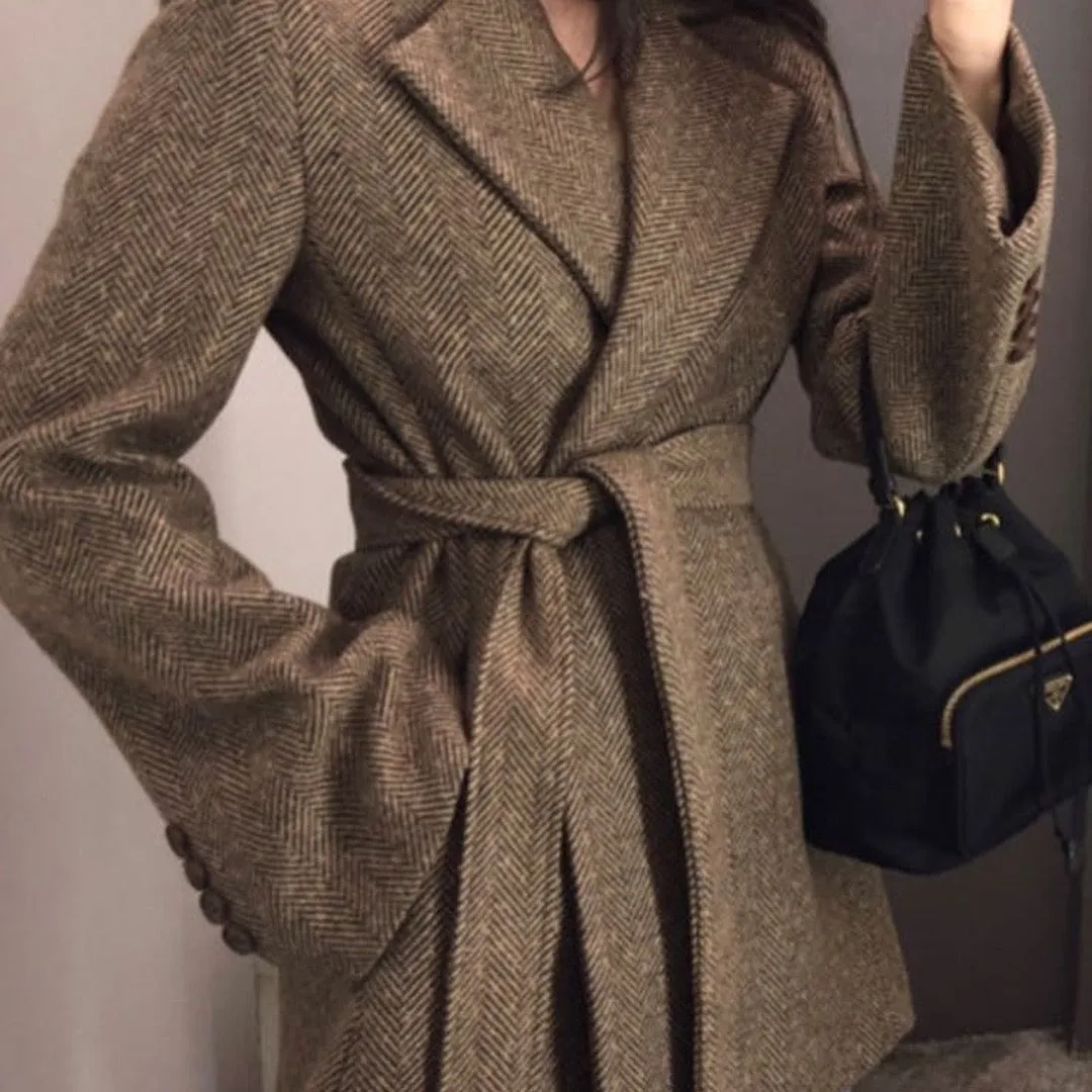 SHORT COAT (BROWN)