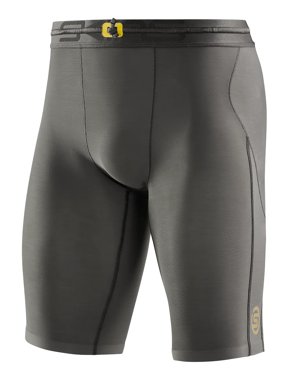 SKINS Men's Compression Half Tights 5-Series - Charcoal