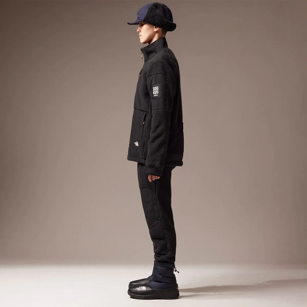 SOUKUU BY THE NORTH FACE X UNDERCOVER PROJECT U ZIP-OFF FLEECE JACKET