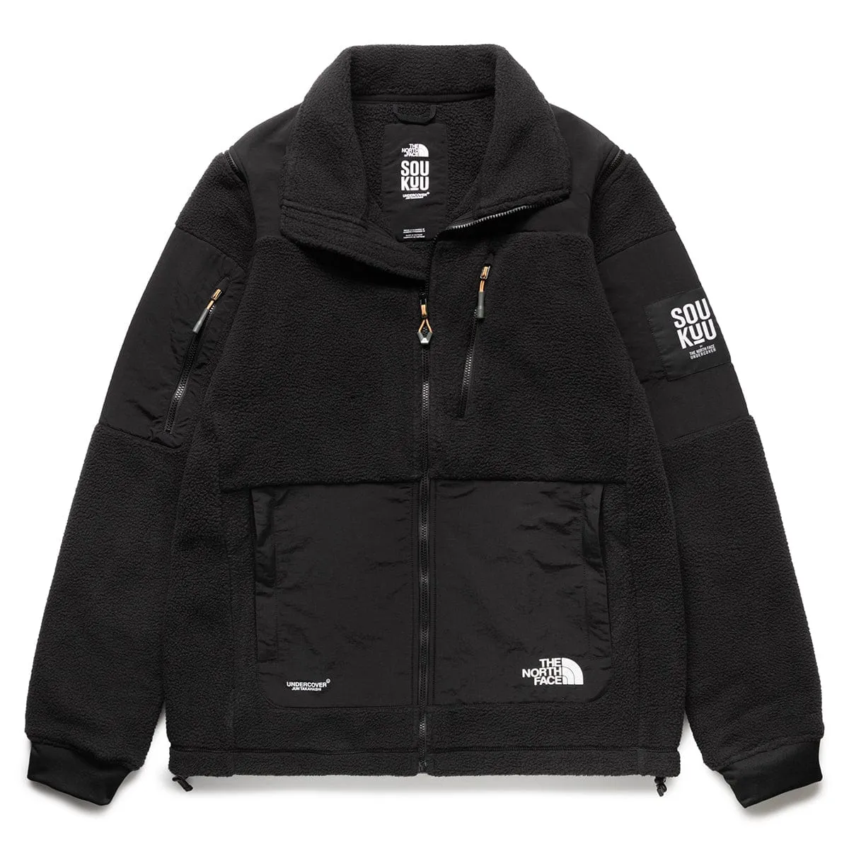 SOUKUU BY THE NORTH FACE X UNDERCOVER PROJECT U ZIP-OFF FLEECE JACKET