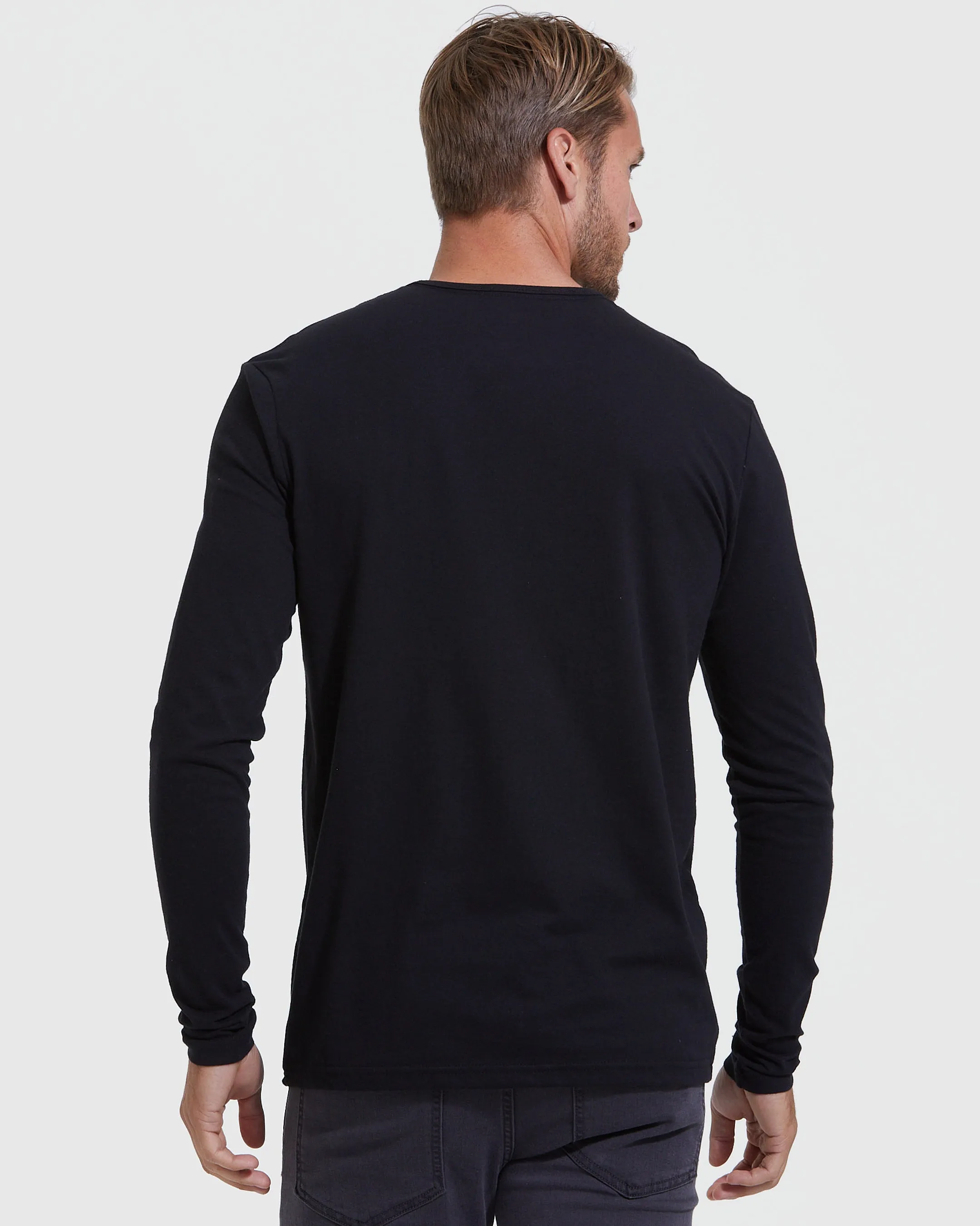 Staple Long Sleeve Henley 6-Pack