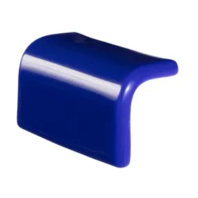 Step Convexo Navy Blue, Trim - Glass Tile