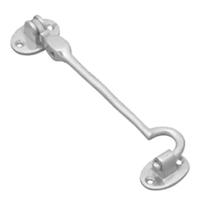 Superior Brass Cabin Hook & Catch CP 200mm