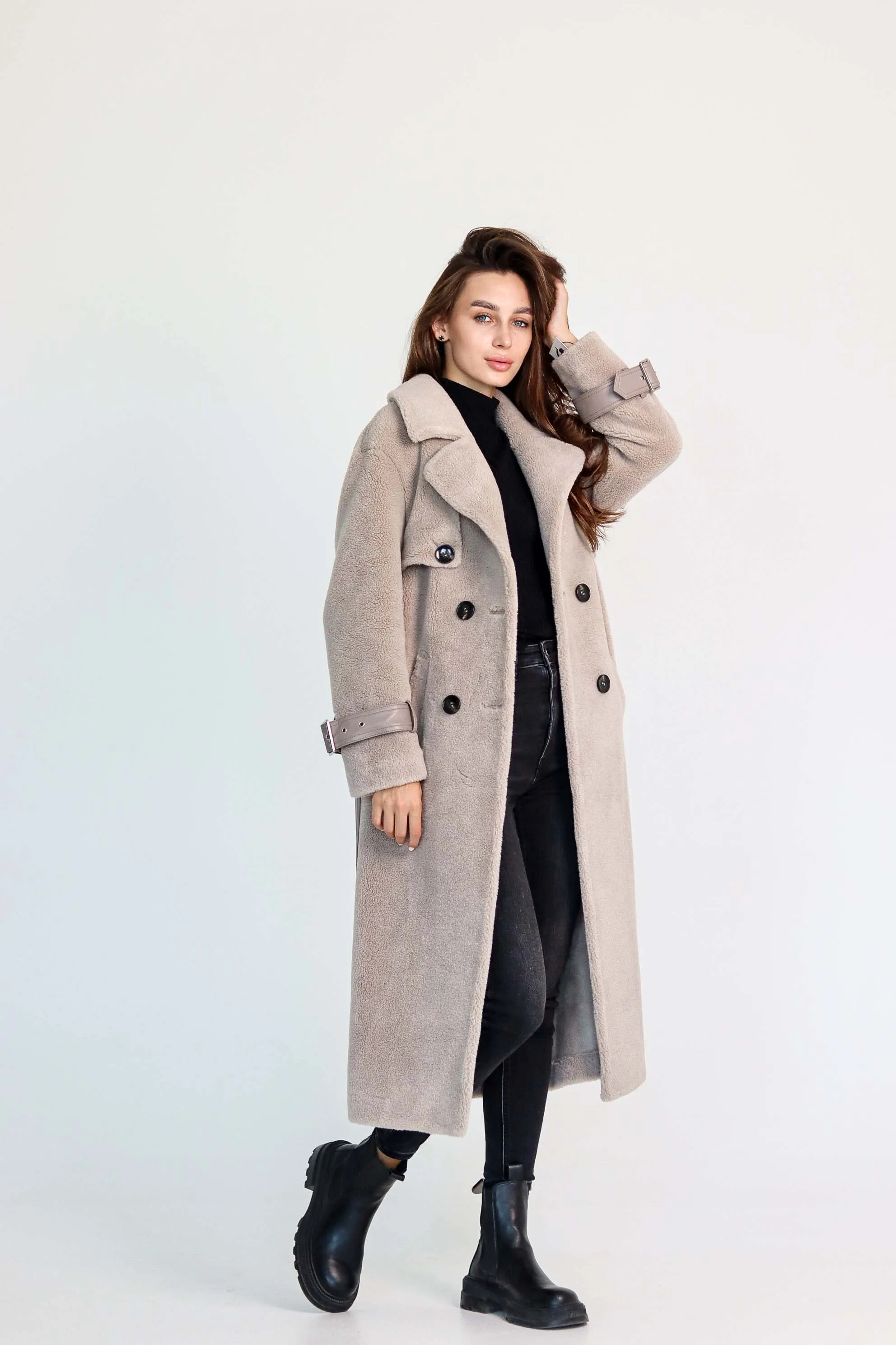 Teddy Wool Blend Overcoat