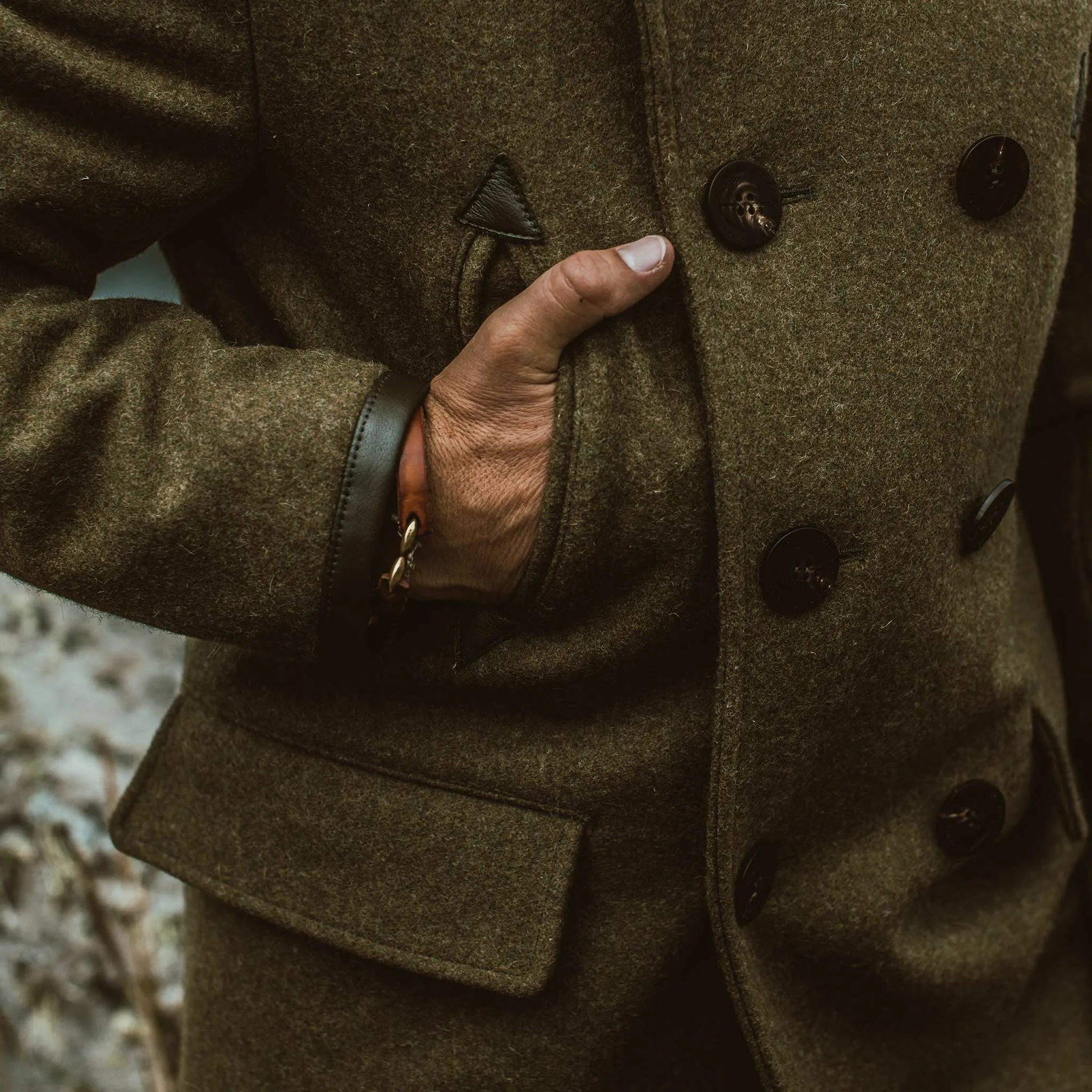 The Mendocino Peacoat in British Army