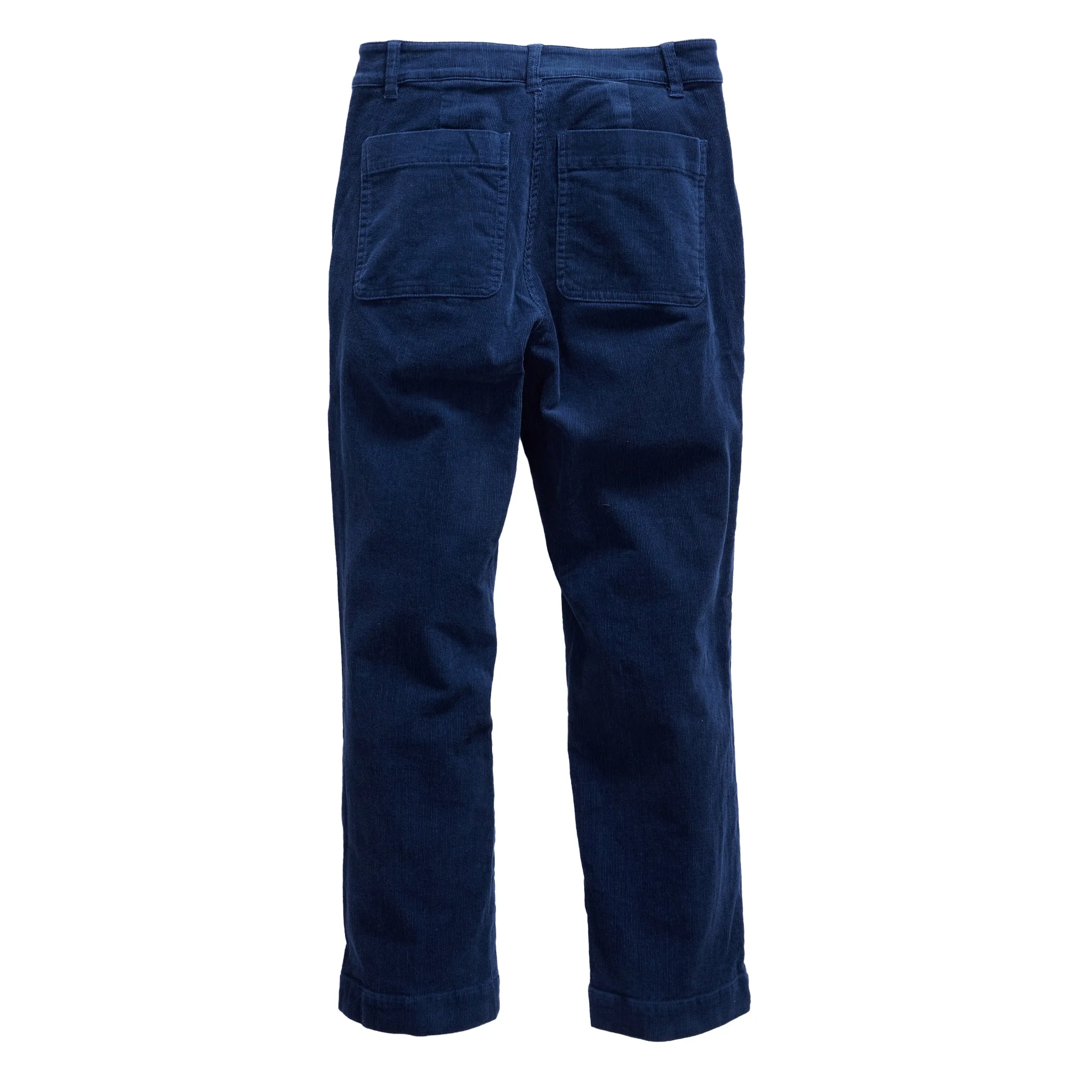 Tracy Stretch Slim Ankle Corduroy Pants - Indigo (Final Sale)